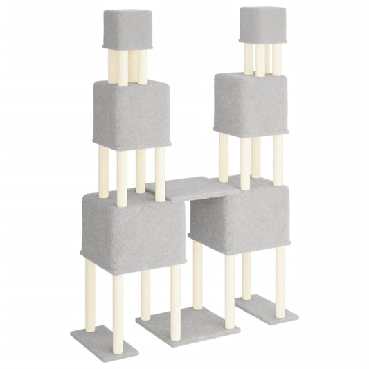 Grand Sisal Cat Tree — Floor to Ceiling 199 cm