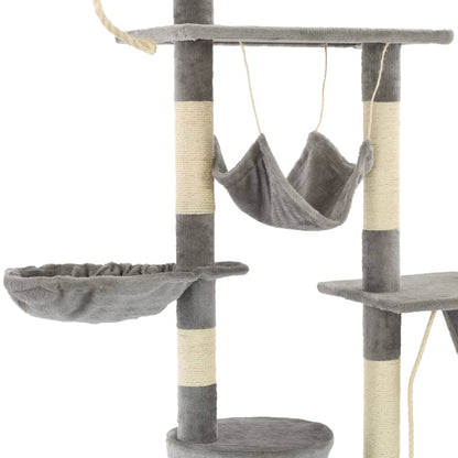 XXL Sisal Cat Tree — Adjustable 230–250 cm