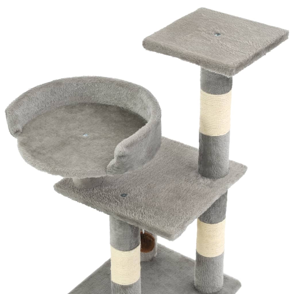 Sisal Cat Scratching Post with Columns — 65 cm