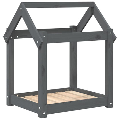 Solid Pine Wood Dog Bed — House Style