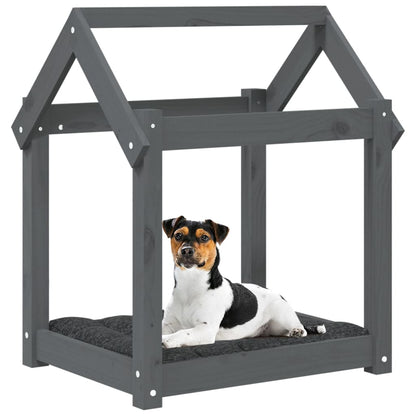 Solid Pine Wood Dog Bed — House Style