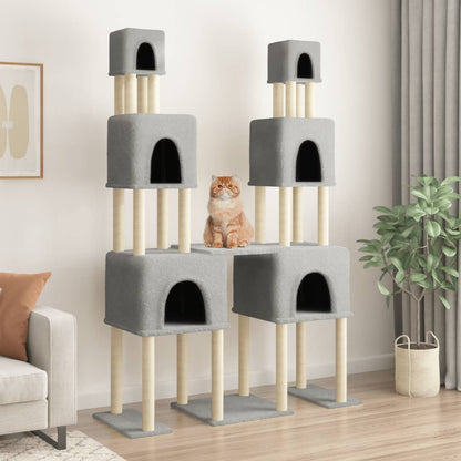 Grand Sisal Cat Tree — Floor to Ceiling 199 cm