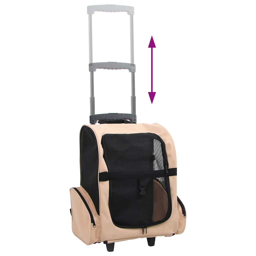 Foldable Pet Travel Stroller — 3-in-1 Design