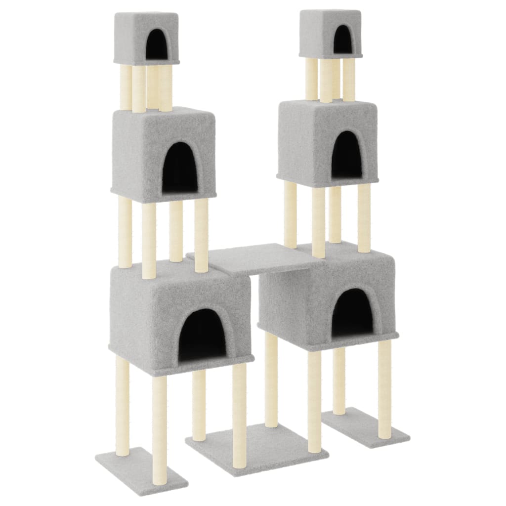 Grand Sisal Cat Tree — Floor to Ceiling 199 cm