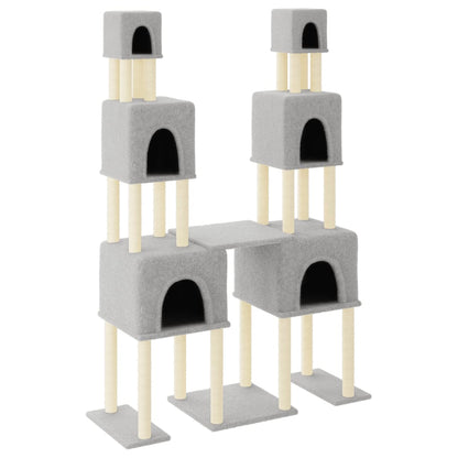 Grand Sisal Cat Tree — Floor to Ceiling 199 cm
