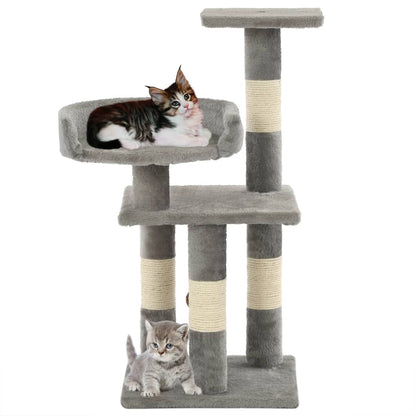 Sisal Cat Scratching Post with Columns — 65 cm
