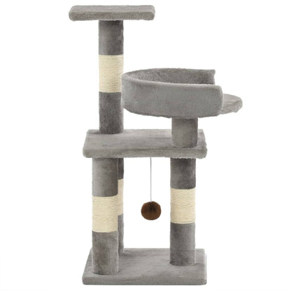 Sisal Cat Scratching Post with Columns — 65 cm
